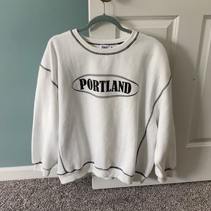 Princess Polly Portland Oversized Sweatshirt